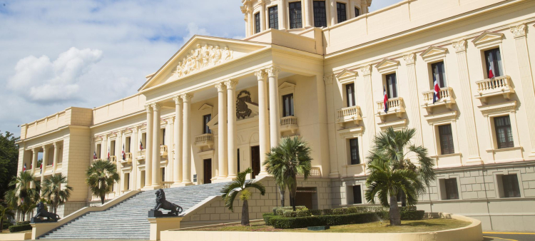 Fachada del Palacio Nacional.