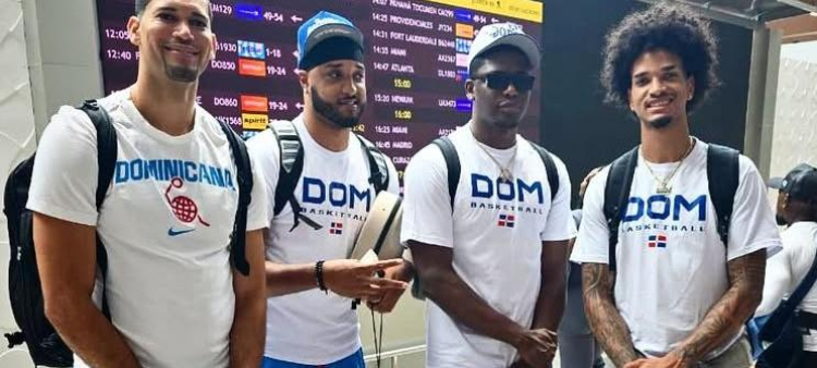 En la gráfica, Eloy Vargas, Joel Soriano, Angel Delgado y Anderson García momentos antes de partir a Nicaragua.