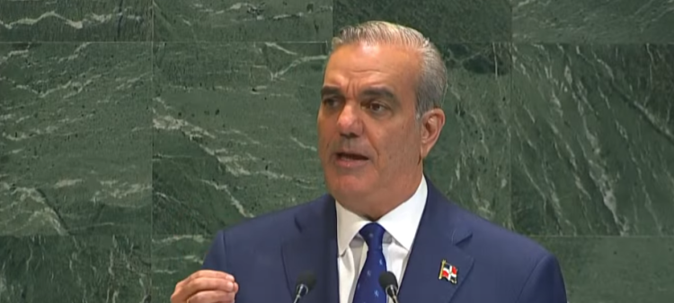 El presidente Luis Abinader habló este miércoles ante la ONU en Nueva York, Estados Unidos.