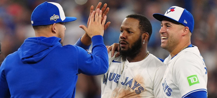 George Springer, Vladimir Guerrero Jr. y José Berríos