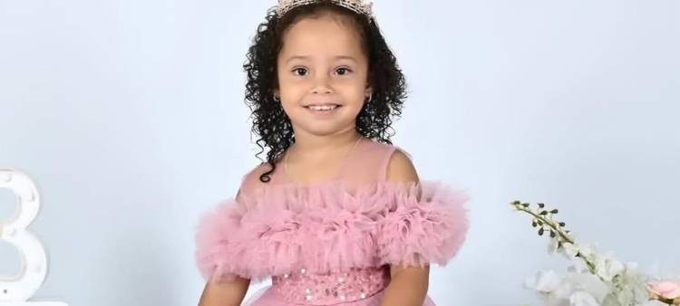 Brianna Genao, de tres años de edad.