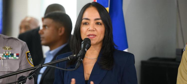 Faride Raful habló en rueda de prensa tras la reunión de Seguridad Ciudadana, encabezada por el presidente Luis Abinader.
