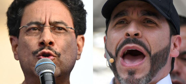 Iván Cepeda y Abelardo De la Espriella