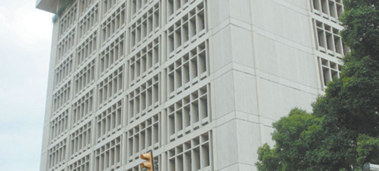 Fachada. Banco Central de República Dominicana.