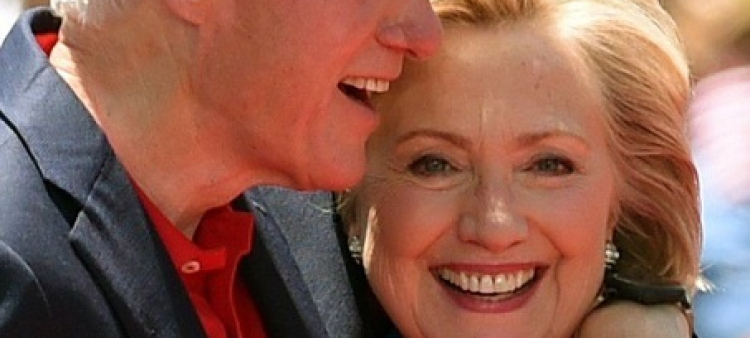 Hillary y Bill Clinton.