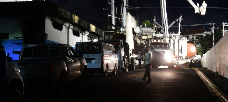 Apagones en Santo Domingo.