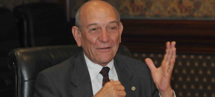 El exsenador de Azua, Rafael Calderón.