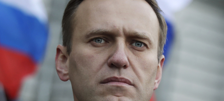 El activista de la oposición rusa Alexei Navalny
