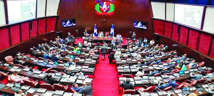 La Cámara de Diputados en sesión