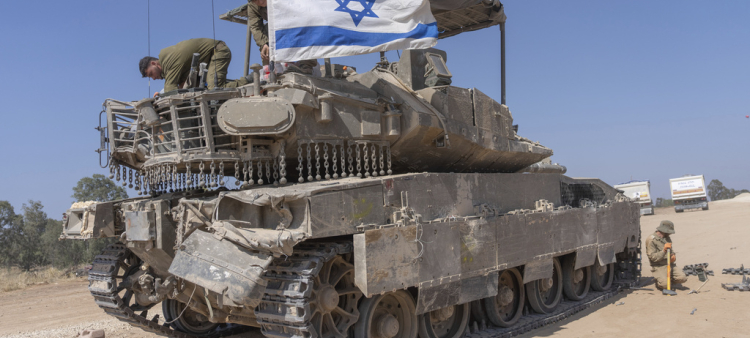 Un soldado israelí