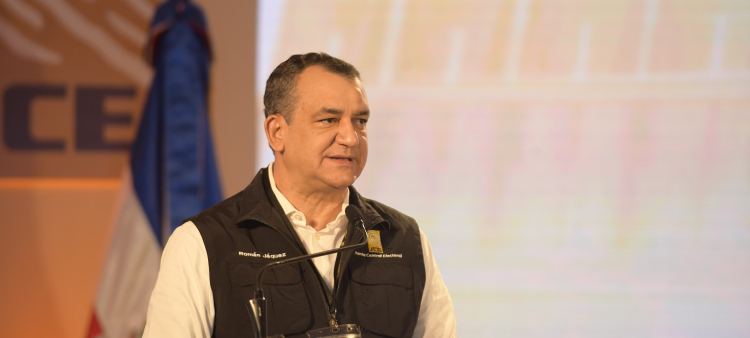 Román Jaquez Liranzo, presidente de la Junta Central Electoral (JCE).