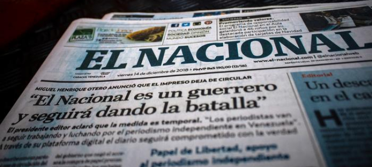 Diario venezolano El Nacional
