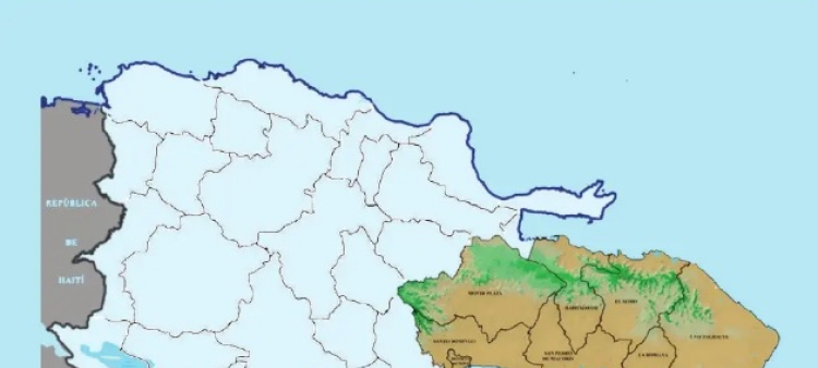 Portada del primer volumen de  “Origen y evolución de los nombres de las provincias, municipios y distritos municipales de República Dominicana”.