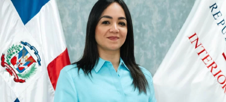 Faride Raful, ministra de Interior y Policía.