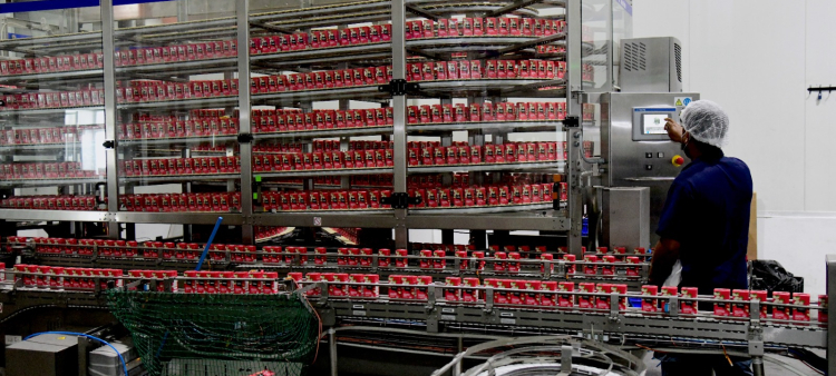 Fábrica industrial de los ganaderos.