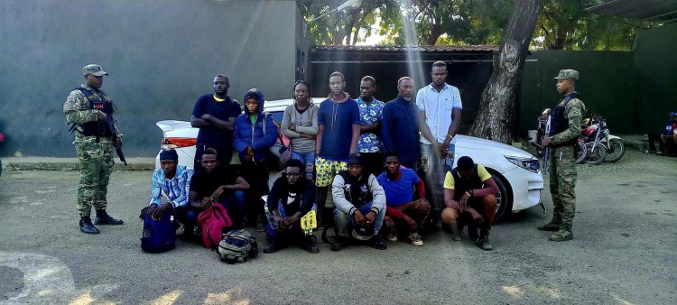 haitianos indocumentados detenidos