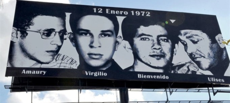 Amaury Germán Aristy (el líder), Virgilio Perdomo Pérez, Bienvenido Leal Prandy (La Chuta), y Ulises Cerón Polanco, los cuatro hombres que se enfrentaron a más de 2,500 soldados.