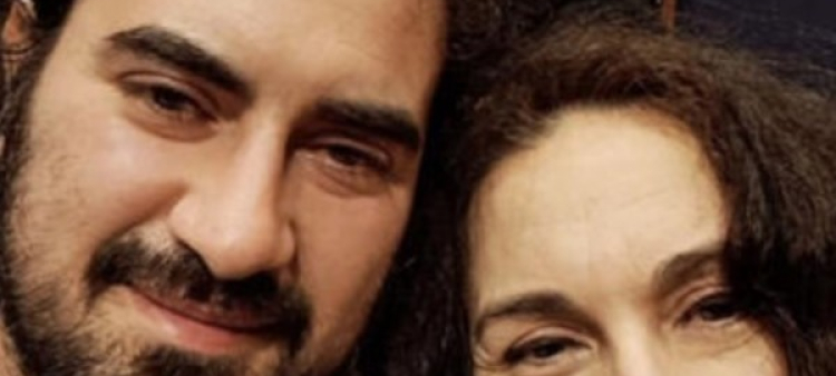 Actriz Lorene Prieto y su hijo