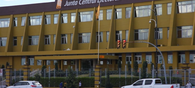 La sede de la Junta Central Electoral en Santo Domingo.