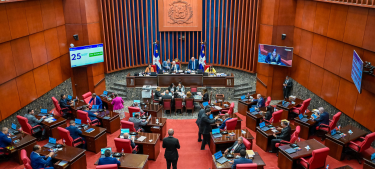 Hemiciclo del Senado de la República.