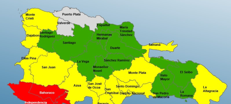 COE mantiene 30 provincias en alerta por huracán Melissa