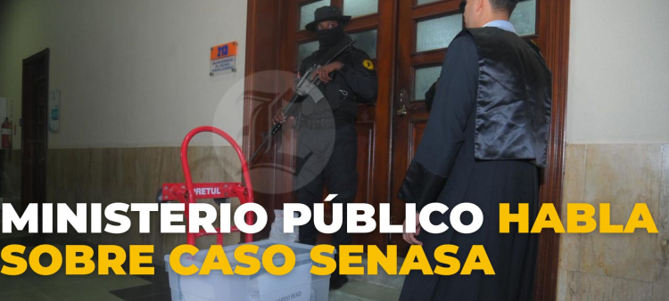 Ministerio Público habla sobre Caso Senasa