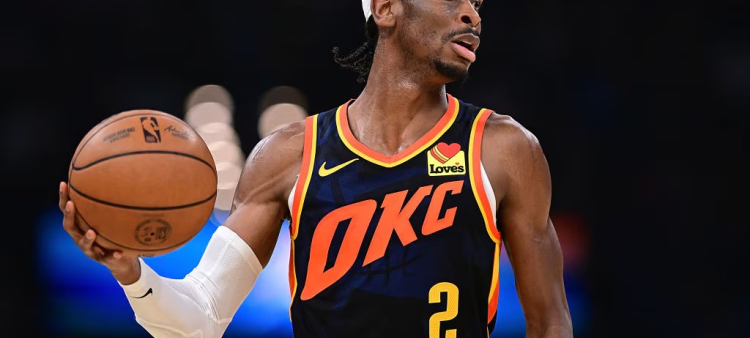 Shai Gilgeous Alexander es una de las principales figuras de la NBA y espera brindarle otro cetro al Thunder.