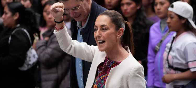 La presidenta de México, Claudia Sheinbaum, afirmó este domingo que EE.UU. también tiene que trabajar para “disminuir el consumo” de drogas".