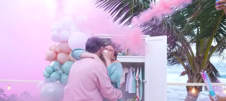 Jesaaelys Ayala González revela el seco de su bebé.