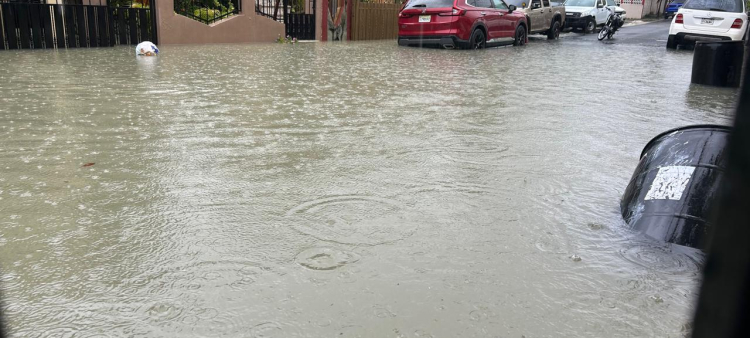 Inundaciones en Santo Domingo