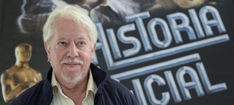 El director Luis Puenzo tras la proyección de 'La historia oficial'.