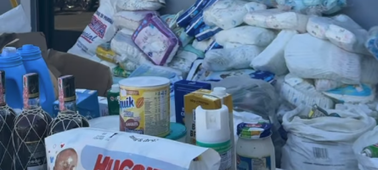 Productos incautados por la Policía Nacional y llevados a la sede de la Dirección de Inteligencia Delictiva (Dintel).