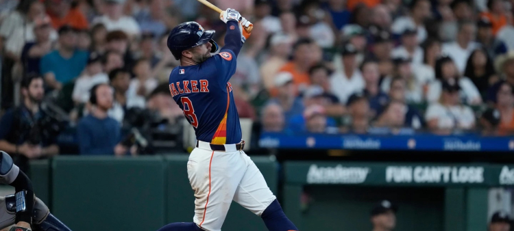Christian Walker fue el líder en la ofensiva de los Astros.