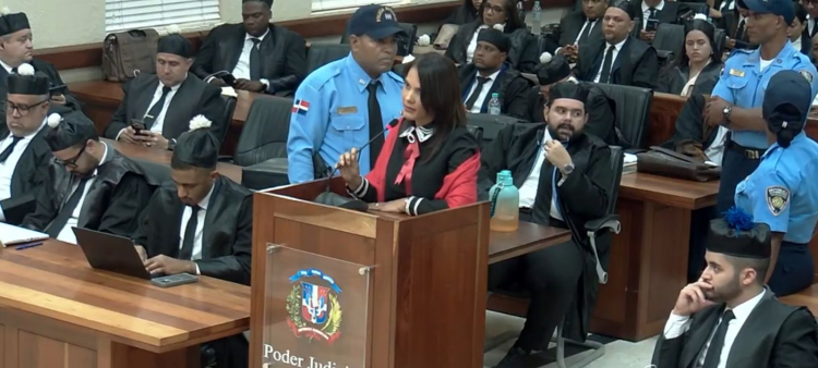 Deyanira Sosa, madre de la fallecida Merissa Yismel Tejeda Sosa.