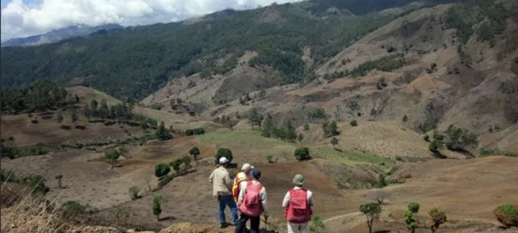 La mina de oro y otros recursos está ubicada en las montañas de San Juan.