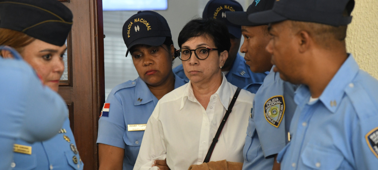 Maribel Espaillat, imputada por el caso Jet Set