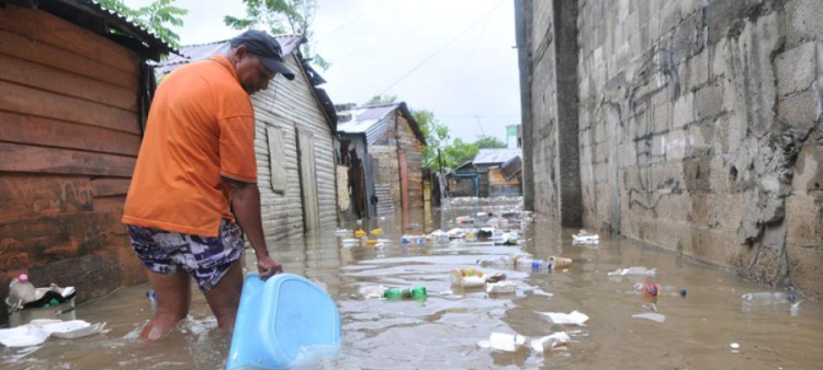Las lluvias han provocado casos de leptospirosis.