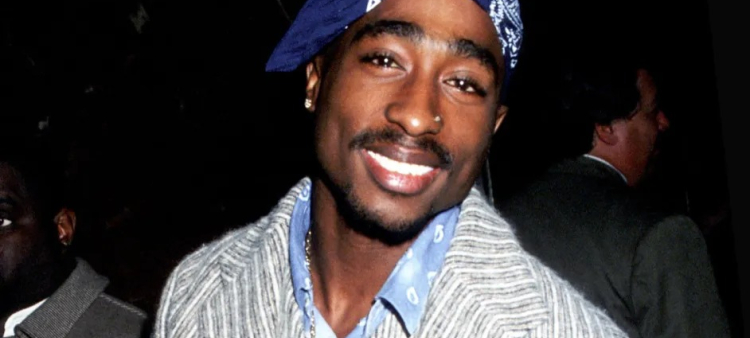 Fotografía de Tupac Shakur en 1994.