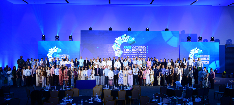 Participantes en el congreso de endocrinología, realizado en Punta Cana.