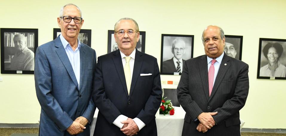Arturo Matínez Moya, Eduardo J. Tejera y Juan Daniel Balcárcer.