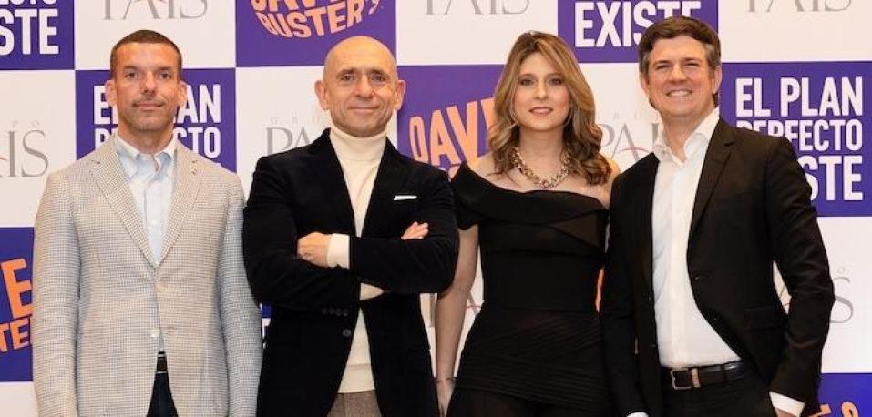 Frank Ortega, Antonio Bautista, Ana Carolina Blanco y Juan Carlos Pais.