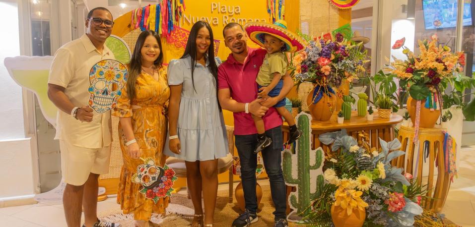 Judith Penza, María Polanco, Henry Polanco y Javier Vásquez.