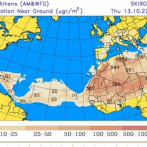 Concentración de polvo del Sahara elevará las temperaturas en el país este miércoles