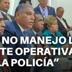 Chu Vásquez sobre lucha contra las pandillas: “Yo no manejo la parte operativa de la Policía”