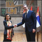 Presidente de Serbia recibió en Palacio a la embajadora Laura Faxas