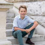 Sonriente y relajado, así posa el hijo mayor de los príncipes Kate y William en su décimo cumpleaños