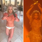 Britney Spears continúa con su baile peligroso, inspirado en Shakira