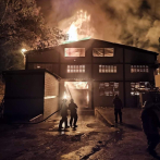 Incendio destruye fábrica textil en Santiago en 