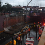 911 ofrece detalles sobre el Colapso de pared en paso a desnivel de la 27 de Febrero con Máximo Gómez