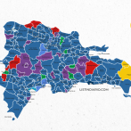Mapa de las elecciones por regiones: ¿Quién ganó en el Cibao, en el Sur y en el Este?